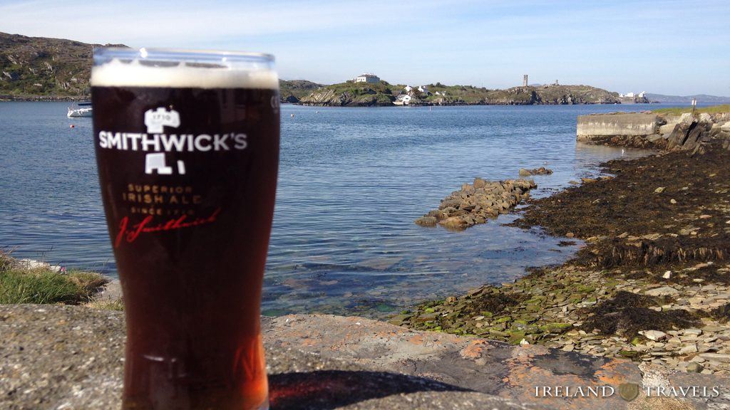 Smithwick's beer at O'Sullivans Bar Pier Crookhaven West Cork Ireland