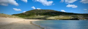 Beautiful Barleycove Beach near Crookhaven on Mizen Head in West Cork on sunny day