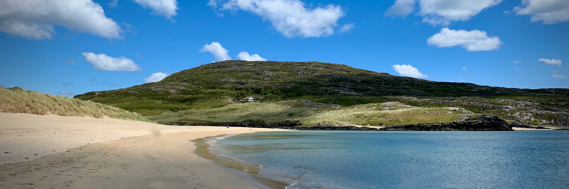 Beautiful Barleycove Beach near Crookhaven on Mizen Head in West Cork on sunny day