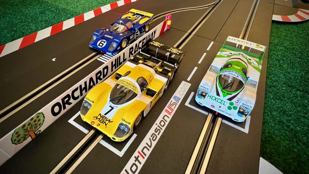 Slot It Group C Ferrari 512 Porsche 956 and 962C